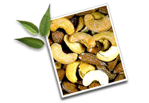 Cashew nuts : nutritive values