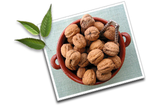 Walnuts : nutritive values